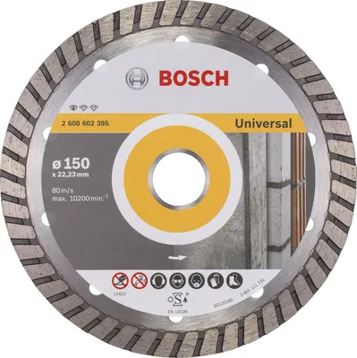 Produktbild von Diamanttrennscheibe Standard for Universal Turbo, 150 x 22,23 x 2,5 x 10 mm