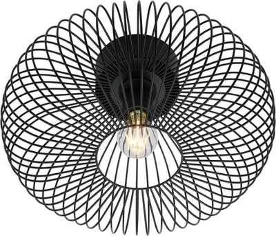 Produktbild von Nordlux BERONI Deckenleuchte E27 Schwarz 2412336003