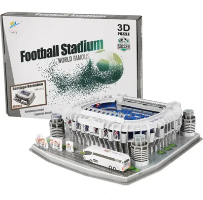 Zdjęcie produktu dla Elzusha - Trójwymiarowa układanka: Stadion piłkarski