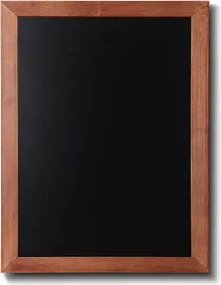 Produktbild von Showdown Kreidetafel Natura mit flachem Rahmen - 50x60cm - Holz - Hellbraun