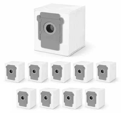 Obrázok produktu pre 10 ks náhradných prachových vrecúšok pre roboty iRobot Roomba i3, i7, j7, S9, E5, E6, E7 a pre nabíjaciu stanicu