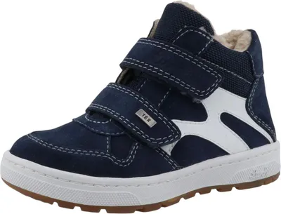 Produktbild von Lurchi Kinderschuhe Jungen Schnürstiefel Klettschuh Blau Freizeit