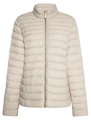 Produktbild von Graue schimmernde Jacke aus 100% Nylon mit synthetischer Isolierung, Größe S