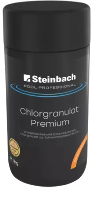 Produktbild von Steinbach Pool Professional Chlorgranulat Premium 1 kg