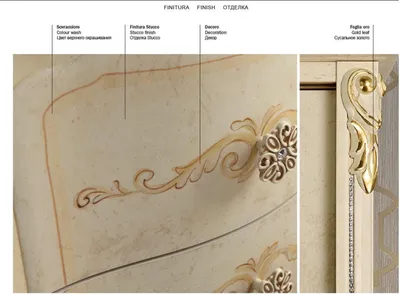 Produktbild von Kleiderschrank Schrank Barock Stil Möbel Klassische Schlafzimmer Schränke Holz