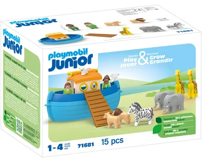 Zdjęcie produktu dla PLAYMOBIL Junior 71681, Akcja/Przygoda, 1 lat(a), Wielobarwny