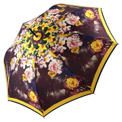 Produktbild von Pierre Cardin Damenstockschirm Regenschirm Blumenmotiv Automatik Bunt
