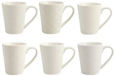 Immagine prodotto di Set di 6 tazze in Vetroceramica, assortimento