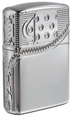 Produktbild von Zippo Sturmfeuerzeug - Zipper, High Polish Chrome, MultiCut - Nachfüllbar - Wied