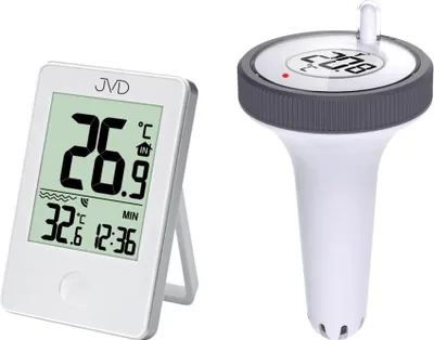 Obrázok produktu pre Digitálny bezdrôtový bazénový teplomer JVD T3351.1
