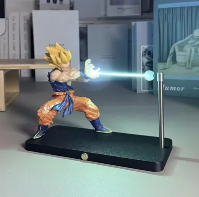 Produktbild von Dragon Ball Son Goku Lampe Kamehameha Magnetisch LED Nachtlampe Dekoration