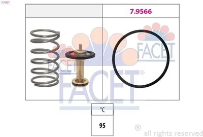 Produktbild von FACET Thermostat Kühlmittel 95°C für NISSAN Qashqai II (J11, J11) X-TRAIL (T32)