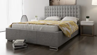 Produktbild von Polsterbett Bett Doppelbett DAMASO XL 180x200cm inkl.Bettkasten