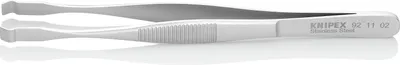 Produktbild von KNIPEX 92 11 02 Positionierpinzette Geriffelt 145 mm