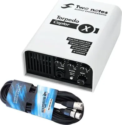 Immagine prodotto di Due Note Torpedo Captor X 16 Ohm con cavo XLR