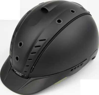 Produktbild von CASCO Mistrall 2 Prime Black Reithelm, Farbe:schwarz matt, Größe:58-60 cm
