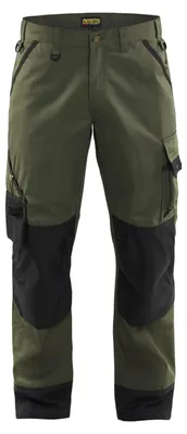 Produktbild von Blakläder Garten Bundhose 1454 1835 in armygrün/schwarz, Farbe:armeegrün/schwarz, Größe:D88 (D22)