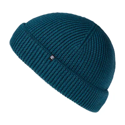 Produktbild von Enter the Complex® Fisherman Beanie, Fischermütze, 100% Wolle, Rippstrick, Petrol, One Size