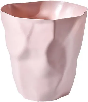 Image de Poubelle écologique en plastique rose