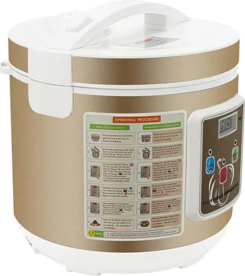 Produktbild von Schwarzer Knoblauchfermenter - Fermentiermaschine - 5 l - Vollautomatische intelligente Steuerung - Natto- & Joghurtbereiter - EU-Stecker - Mehrfarbig