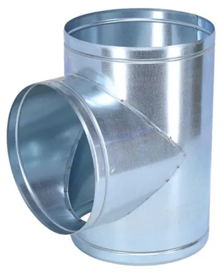 Produktbild von Lüftungsrohr T-Stück 90° Ø 200 mm