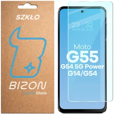 Produktbild von Szkło hartowane Bizon Glass Clear 2 do Motorola Moto G14 / G54 / G54 Power / G55
