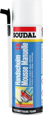 Produktbild von Expansionsschaum Polyurethan Soudafoam 1k Soudal 750 ml