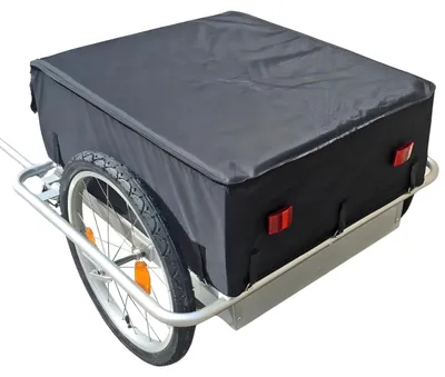 Produktbild von Fahrradanhänger Transportanhänger Cargo Trailer - Red Loon Cargo T4 - Fahrrad Transport Anhänger - Alu Wanne - Aluminium Felgen - 144 Ltr  - Premium, Auswahl:Cargo-Trailer