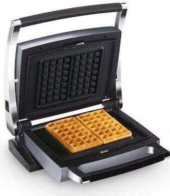 Produktbild von Fritel CW 2438, 2 Waffel(n), Rechteckig, Anthrazit, Metallisch, 1600 W, 360 mm, 340 mm