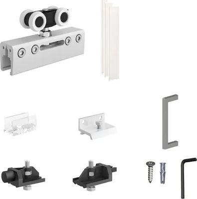 Produktbild von Ergänzungsset SLID'UP 190 für 1 Glasschiebetür Schiebetürbeschlag