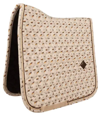 Image de Schabracke Kentucky Horsewear en velours avec motif cheval, pour le dressage