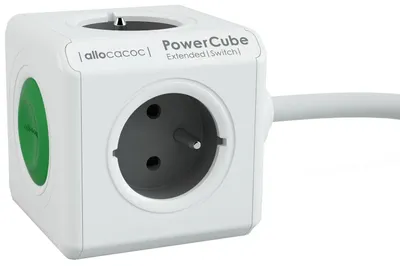 Produktbild von Allocacoc Stecker – Kunststoff – Schwarz