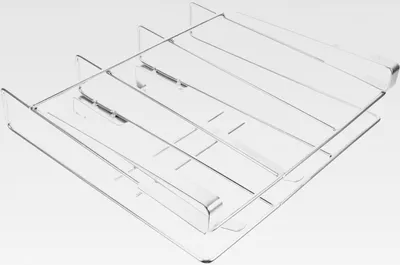 Produktbild von Edelstahl Schneidebretthalter zum Hängen – Stabiler Küchenorganizer für Schneidebretter und Topfdeckel, platzsparend und vielseitig für Schranktüren geeignet