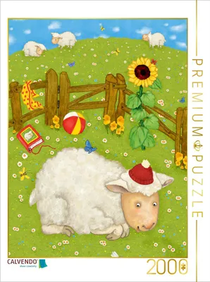 Produktbild von CALVENDO Puzzle Mein Schaf Lotta | 2000 Teile Lege-Größe 90x67cm Foto-Puzzle für glückliche Stunden