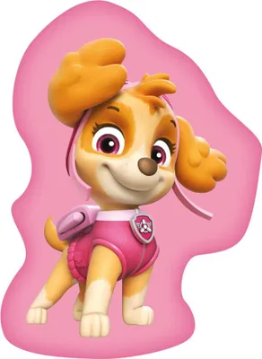 Produktbild von Paw Patrol Kissen 38x27cm – Skye Wind Samt Deko Kissen