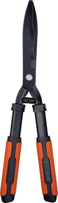 Produktbild von BLACK+DECKER Heckenschere Gezahnte Stahlklingen - 53 CM - Schwarz/Orange