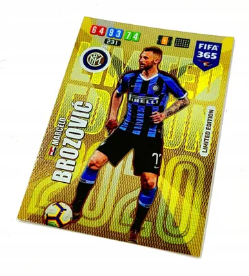 Image de Adrenalyn Xl Card. Fifa 365 2019/20. Le-Mb Marcelo Brozovic. Limited Edition.