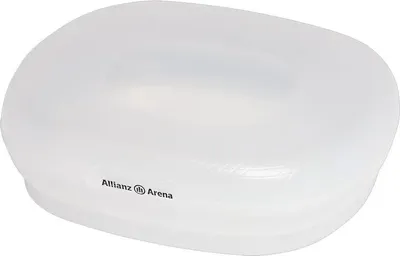 Produktbild von FC Bayern München Brotdose Allianz Arena weiß