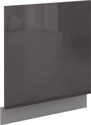Produktbild von Frontblende Geschirrspüler integriert 60 cm Grau Hochglanz Küche Grey Bianca