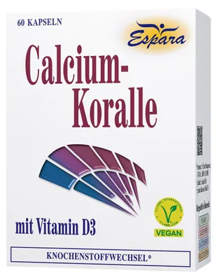 Image de Espara Capsules de corail calcique, 60 pièces, complément alimentaire