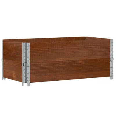 Obrázek produktu pro Zahradní truhlík hnědý 100 x 50 cm masivní borové dřevo