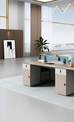 Zdjęcie produktu dla Biurko do pracy zespołowej Stacja robocza Stół roboczy System biurek wyspowych