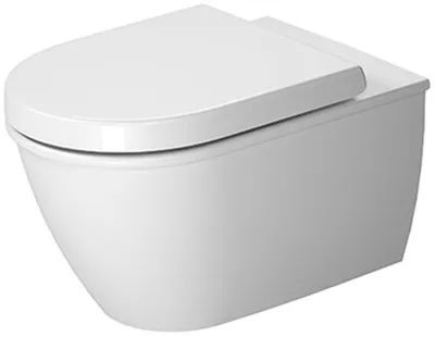 Produktbild von Wand-WC DARLING NEW RIMLESS tief, 370x540mm weiß weiß