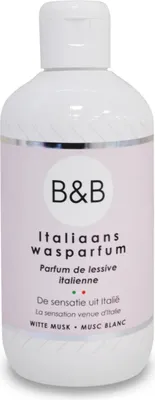 Produktbild von B&B Wasparfum White Musk 250ml – Wäscheparfum für langanhaltende Frische