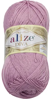 Produktbild von Garn DIVA - 100g / 350 m - Violett
