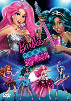 Obrázek produktu pro Universal Barbie in Rock 'N Royals, Animovaný film / kreslený film, DVD, U, Angličtina, Rodinný, 2D