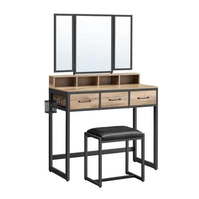 A vanity set against a white background.