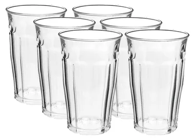 Produktbild von Duralex Longdrinkglaser Picardie - 6x Stuck - Glas - 360 ml