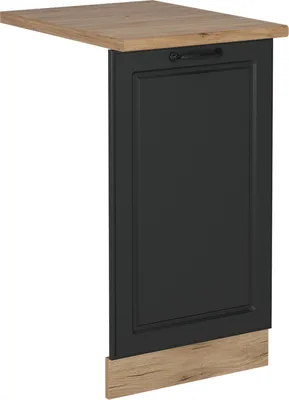 Imagen del producto de Panel frontal del lavavajillas Vicco R-Line Antracita casa de campo 45 cm , ET Roble, Model 55146