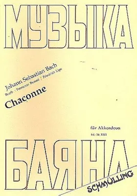 Produktbild von Chaconne BWV 1004